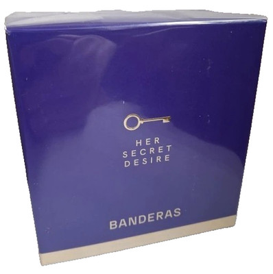 Her Secret Desire By Antonio Banderas 2.7 oz EDT Spray For Women New In Box