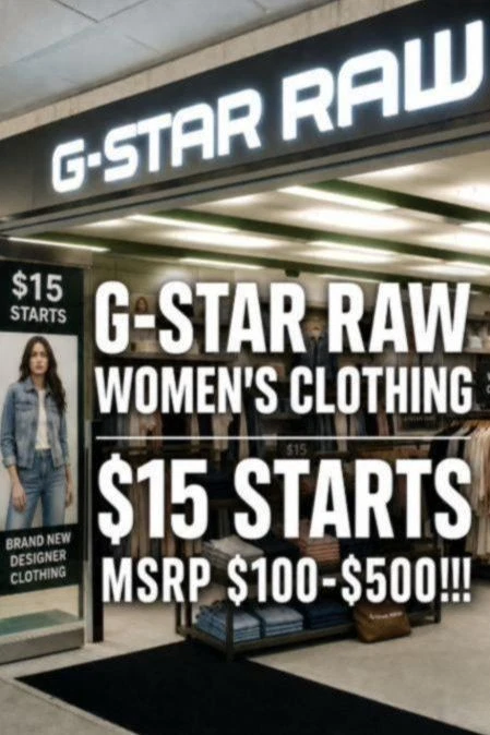 $15 G STAR RAW!! BRAND NEW WOMEN'S DESIGNER CLOTHING!!!