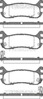 Triscan Bremsbelagsatz, Scheibenbremse 8110 50185 FüR Mazda