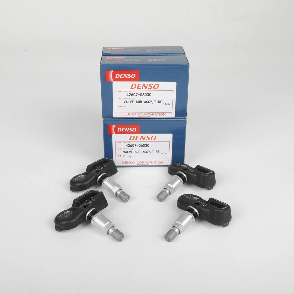 OEM DENSO Set of Four (4) Genuine OEM TPMS for Toyota Scion Lexus 42607-06030 - Image 3 of 4