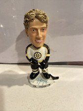 Joe Thornton Signed Boston Bruins Hockey Uniform Bobble Head  JSA COA