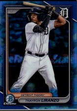 Thayron Liranzo 2024 Bowman Draft Sapphire Edition Detroit Tigers #BDC-4