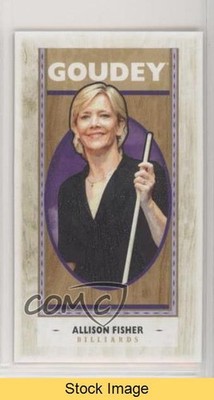 2019 Goodwin Champions Goudey Wood Mini Lumberjack Back Allison Fisher READ kr0