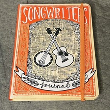 Songwriter's Journal by Elizabeth Evans Hardcover Book - Compose Music / Lyrics