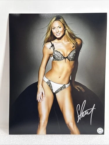 Stacy Keibler (Wrestling Diva) signed Autographed 8x10 photo - AUTO with COA