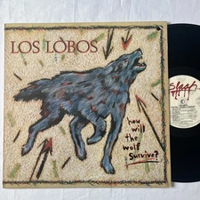LOS LOBOS: How Will The Wolf Survive STASH records, 12" Vinyl LP Near Mint! 1984