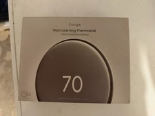 Nest Learning Thermostat Stainless Steel 4th Generation Brand New