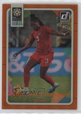 2023 Panini Donruss FIFA Women's World Cup Orange 7/49 Kadeisha Buchanan #23 r5f