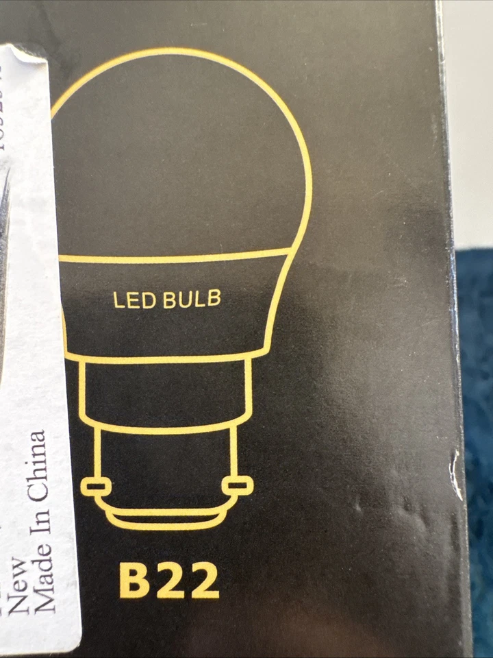 Blewandy G45, E14 & B22 LED Candle Bulbs 5W Warm White 6-Pack, New Packed - Image 3 of 4
