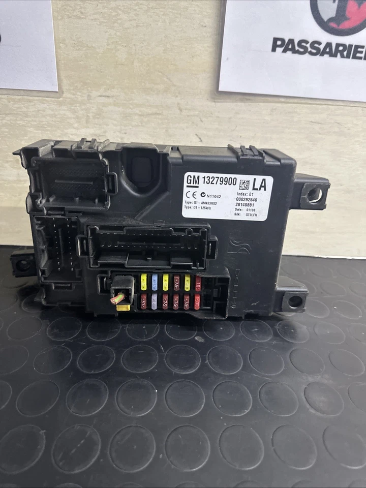 CENTRALINA BODY COMPUTER OPEL CORSA D 2008-2015 DISEL 13279900 - Immagine 2 di 4