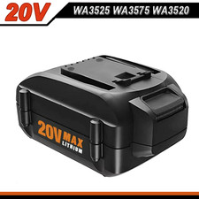 4.0Ah WA3520 WA3575 20V Max Lithium Battery For WA3578 WA3525 For WORX