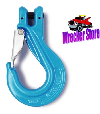 YOKE X-043/S-16, 5/8'' G100 CLEVIS SLING HOOK with LATCH, 22,600 LB. WLL