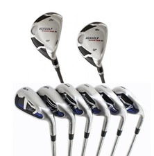 AGXGOLF MENS RIGHT HAND MAGNUM XS TOUR IRONS SET 3  4 HYBRID 5-SW: ALL SIZES 
