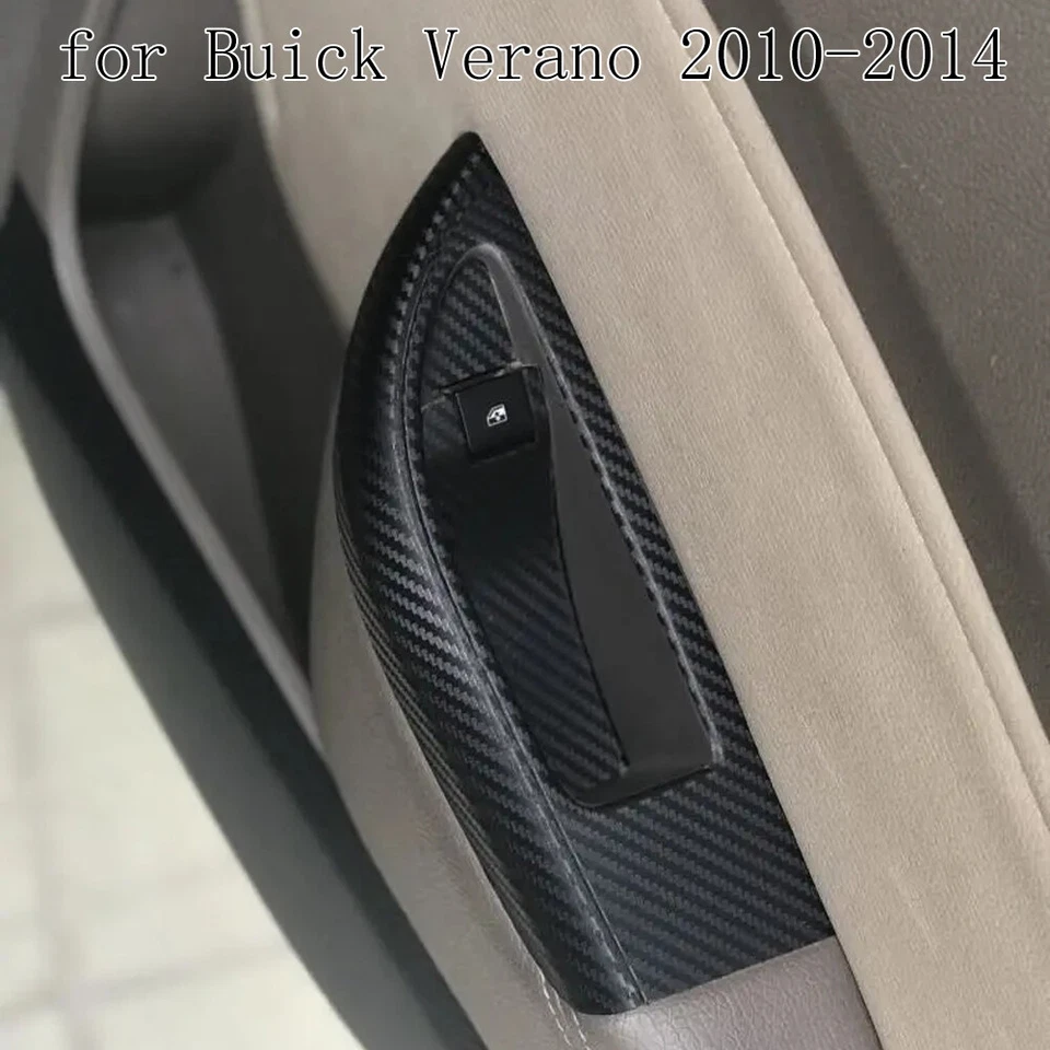 For Buick Verano 2010-2014 3D Carbon Fiber Pattern Interior DIY Trim Decals — 第 3/4 张图片