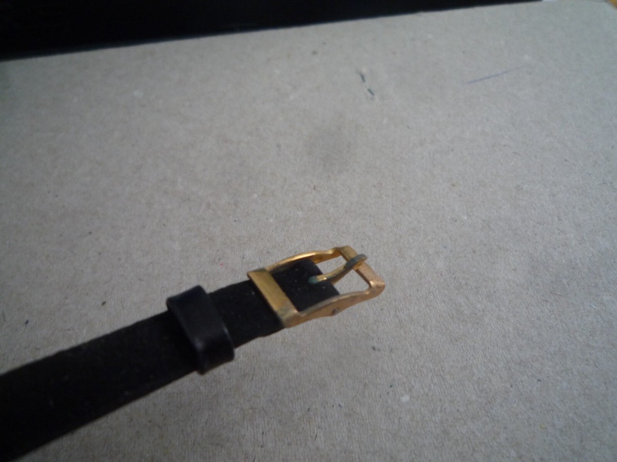 BRACELET DE MONTRE cuir 1970 NEUF vintage LARGEUR 10mm longueur 150mm