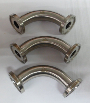 Tri Clover V60383 ½  90  Elbow Lot of 3