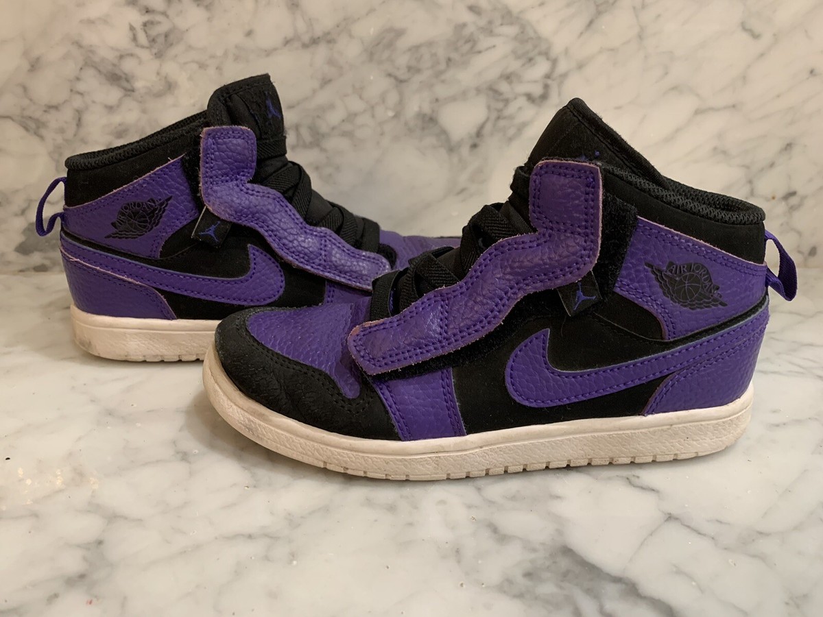 Air Jordan Mid dark concord Purple Youth Size C No box