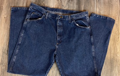 Wrangler 96501DS Blue Jeans 100% CT Men's 40x 32 Actual Size 38x30 Regular  Fit | eBay