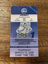 2006 NCAA Basketball Tournament Ticket 1st Round LSU Iona Syracuse Texas A&M