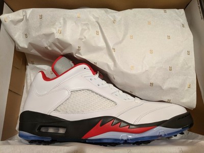 air jordan 5 fire red size 12