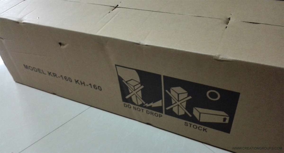 New Creative KH160 6mm Mid Gauge Knitting Machine with Built In