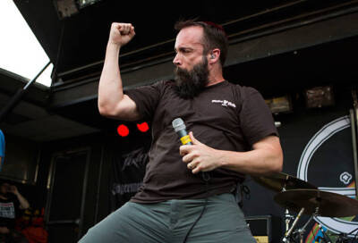 Neil Fallon of Clutch at 2013 Rock On The Range at Columbus Crew S- Old Photo 8