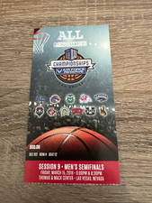 2019 Mountain West Conference Semifinals Basketball Ticket Nevada Wolfpack