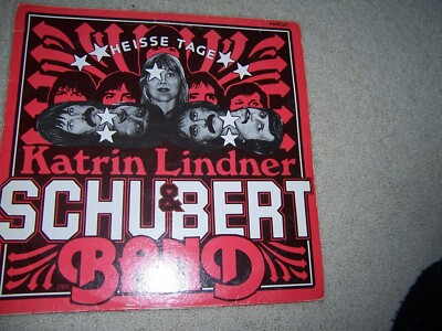 Lindner,Katrin,&Schubert Band:Heisse Tage LP EX/EX