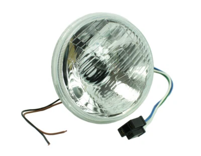 H4 HS1 Reflektor Halogen 12V Scheinwerfer für Simson S50 S51 S70 KR51 Schwalbe - Bild 1 von 4