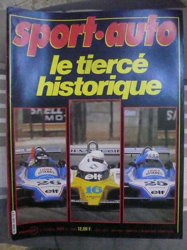 SPORT AUTO 217 1980 PROST GP ARGENTINE BRESIL RALLYE MONTE CARLO