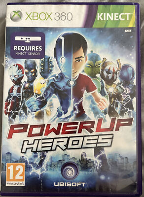 Power Up Heroes Xbox 360 Kinect ''GRATIS UK P&P'' Komplett. Vollständig getestet/funktionstüchtig