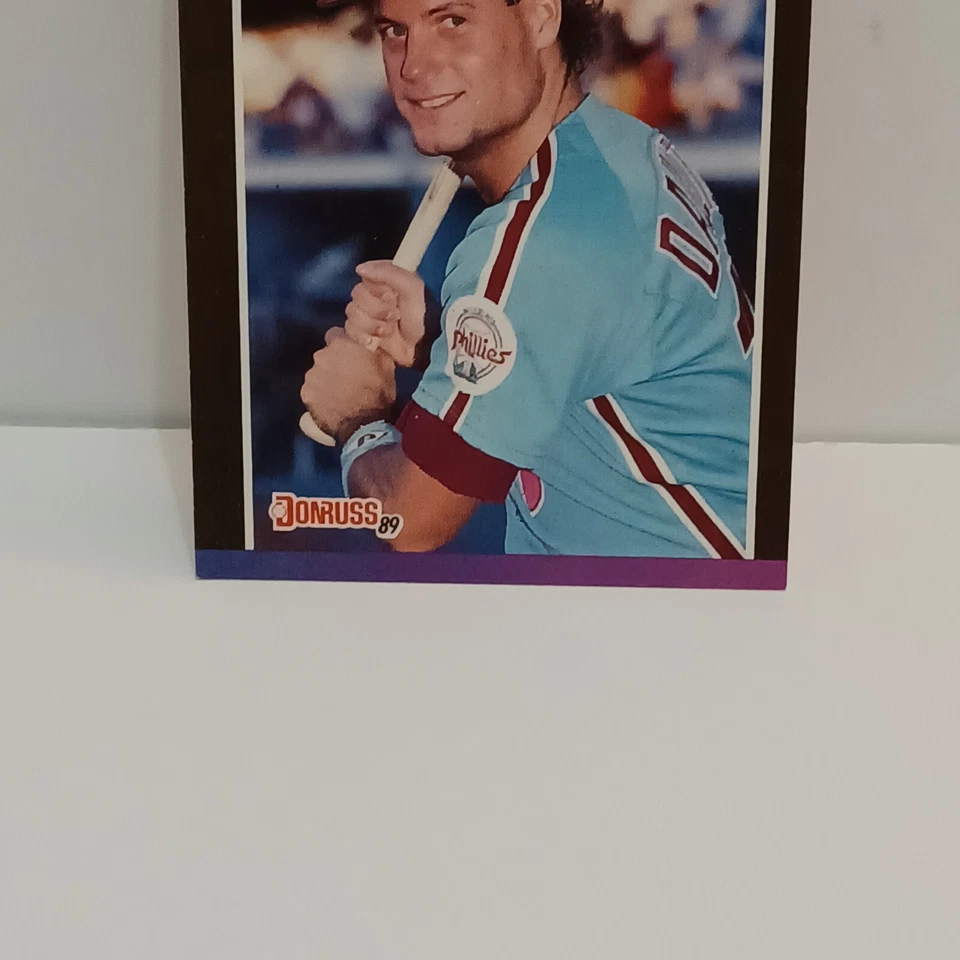 ⚾️ 1989 Donruss Darren Daulton Misprint Error Card (No Dot After INC) Phillies - Image 3 of 4
