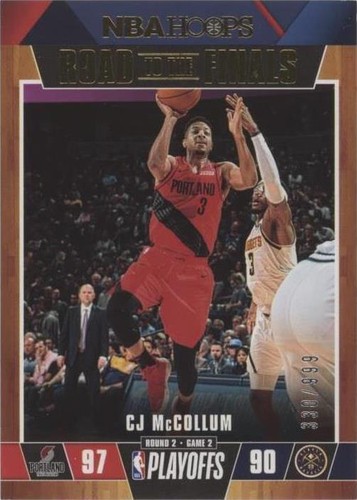 C.J. MCCOLLUM 2015-16 Panini NBA Hoops Hot Signatures Auto 