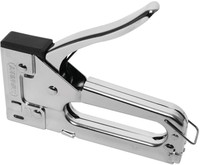 Stanley Staple Gun Manual Stapler Chrome-plated Steel Handle Lock Jam-clearing Stanley Staple Gun Manual Stapler Chrome-plated Steel Handle Lock Jam-clearing