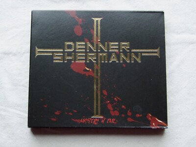 DENNER / SHERMANN-'' MASTERS OF EVIL'' CD 1ST PRESS 2016 LIMITED EDITION PATCH