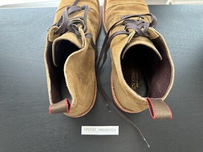 Allen Edmonds Patton Weatherproof Suede Cap-Toe Boots w  display picture 1