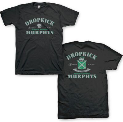 Dropkick Murphys ''Bloody Whiskey''  Double Sided T-Shirt - S - 3X