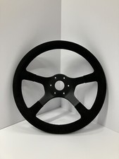 Genuine Ford Option RS 4 Spoke Wheel - Re-trimmed Black Alcantara