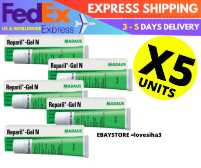Reparil Gel N 40g Anti-Inflammatory, Pain Relieving & Swelling ( X 5 )