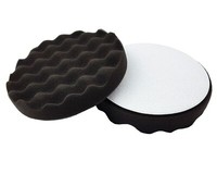 Craft-Equip PRO Ø130Mm Polierschwamm Grau Gewaffelt Weich Polierpad Schwamm
