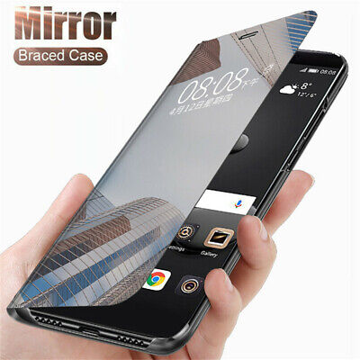 For Samsung Galaxy S Fe 5g S S21 Ultra S8 Smart Flip View Mirror Case Cover Ebay