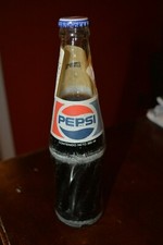 VINTAGE OLD NEW PEPSI COLA BOTTLE WITH MODERN CAP STRAIGHT FROM TIJUANA MEXICO