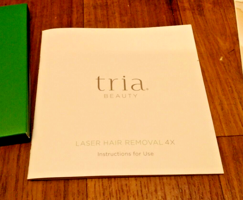 Tria Beauty 4.0 Laser Hair Removal / Box / Gel Cream / Limited Ed. SN
