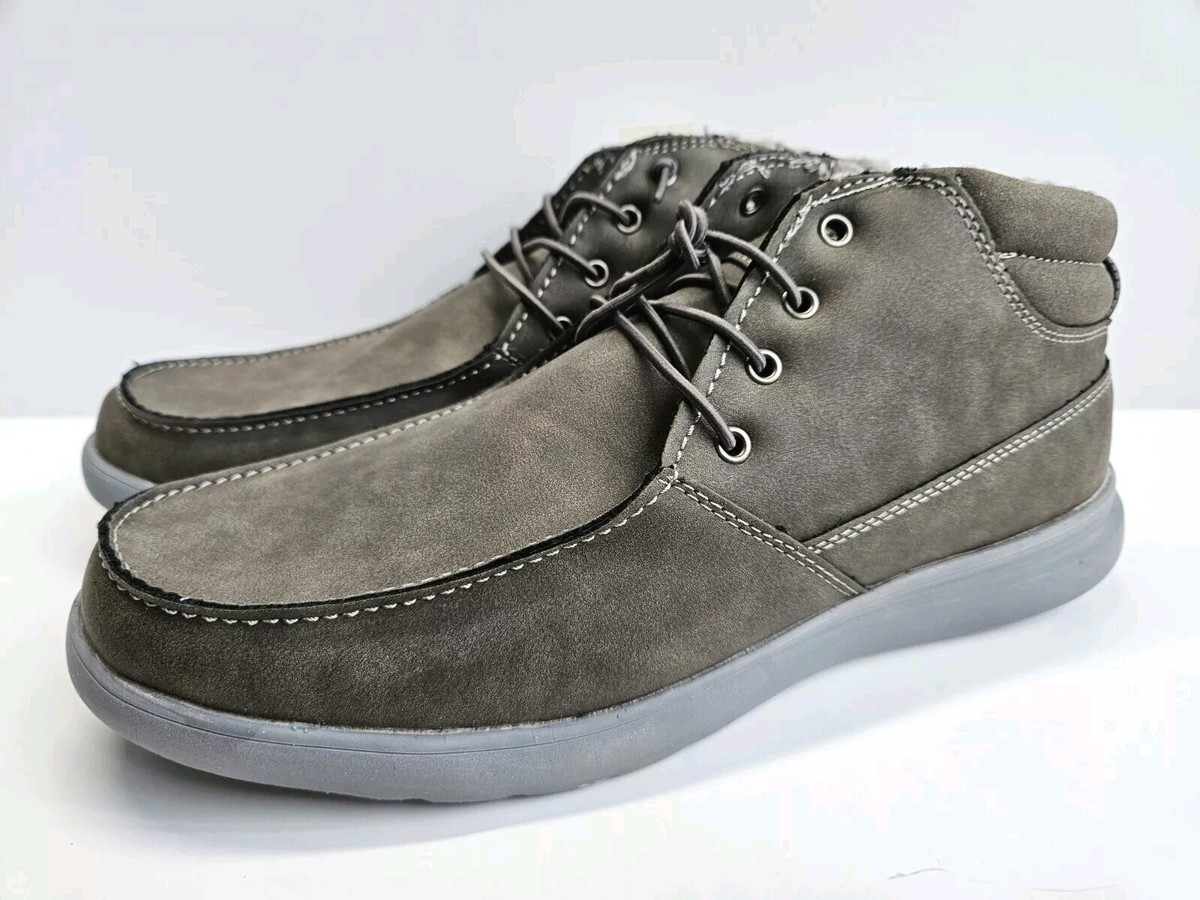 Falls Creek Men Chukka Boots Size 11 Sherpa lined style COZY