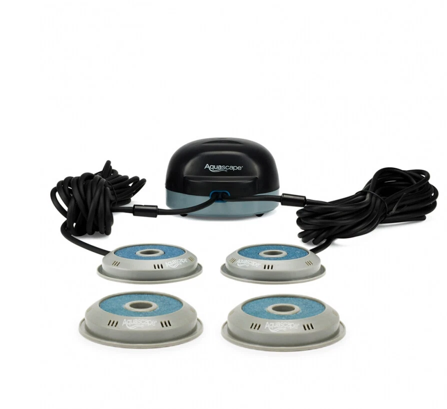 Aireador Aquascape 75000 Pond Air 2 con 2 piedras de aire adicionales (4 en total) | Kit completo Foto 3 de 4