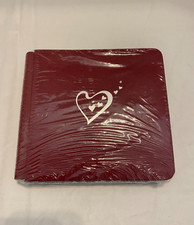 Creative Memories Scrapbook Album 7x7 Red Heart Crafts Photos Best Memories New