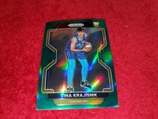 2022 PRIZM WNBA #13 TINA KRAJISNIK RC SKY GREEN SP
