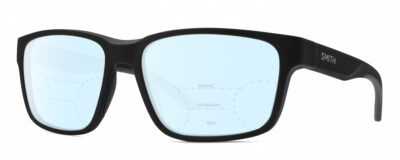 Smith Optics Basecamp Unisex Multifokale Blaulichtfilterbrille In Schwarz 58mm