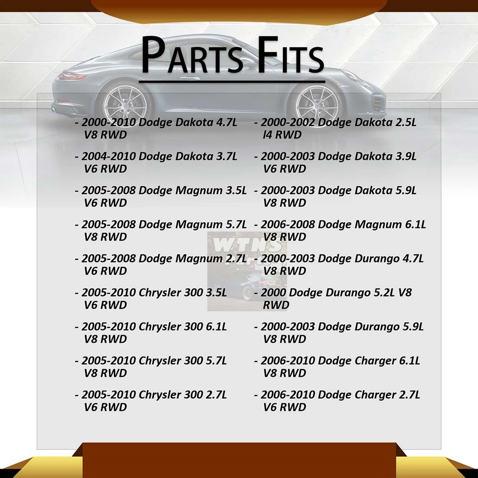 2x extremos de barra de amarre delanteros exteriores para Dodge Dakota 2000 2001 2002 2,5 L tracción trasera Foto 2 de 4