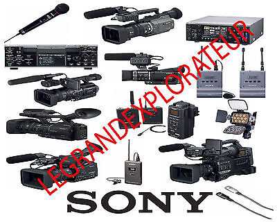 Sony DCR DSR DXC ECM HDR HVR HXR PMW UTX URX UWP WRR WRT repair service